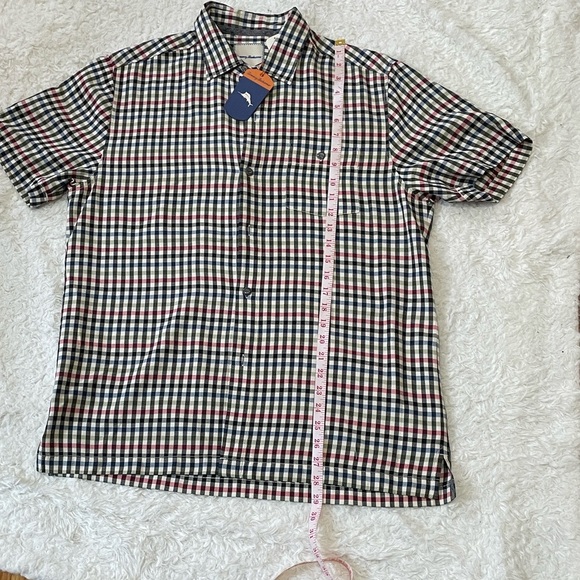 Tommy Bahama Multicolor Plaid Button Down Shirt - Picture 7 of 12